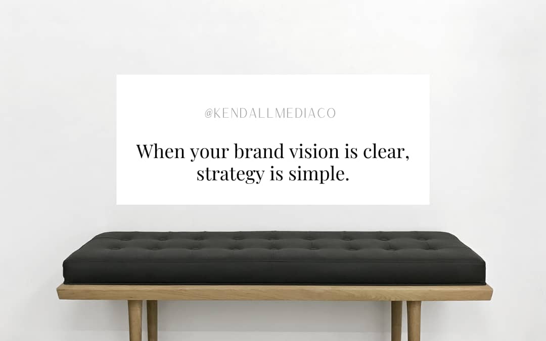 Brand vision and your Content Strategy