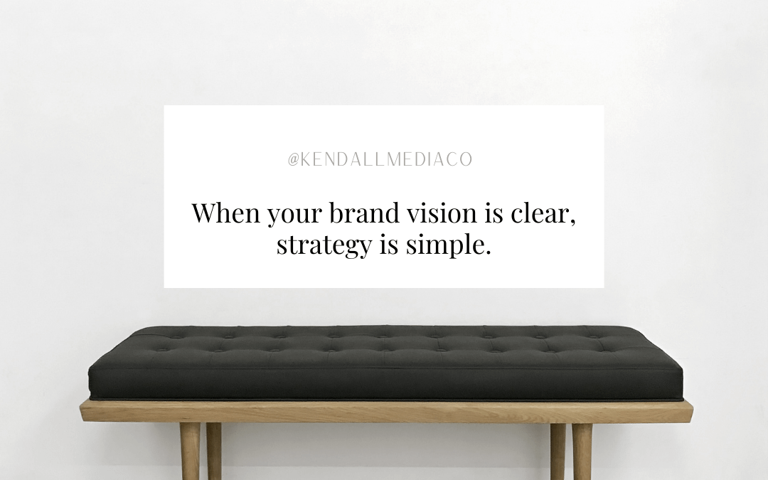 Brand Vision and your Content Strategy